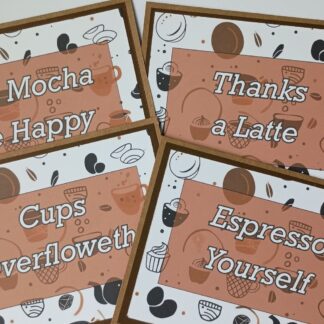 Coffee Lover - Funny Cards - 4 pack